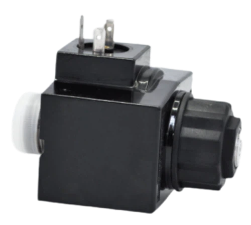 Solenoïde voor verbindingsklep met schroefdraad